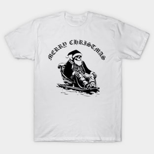 Merry Christmas skeleton T-Shirt